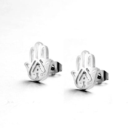 plating stainless steel ear studs