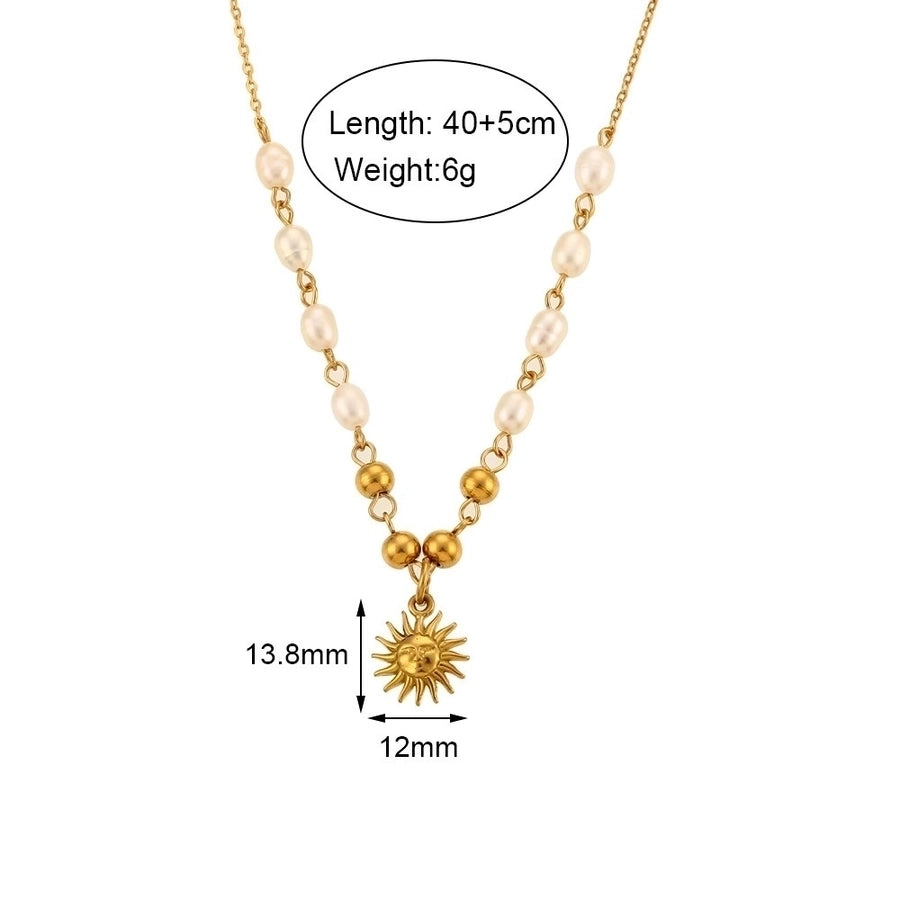 Jewelry Basic Simple Style Classic Style Geometric 304 Stainless Steel 18K Gold Plated Necklace