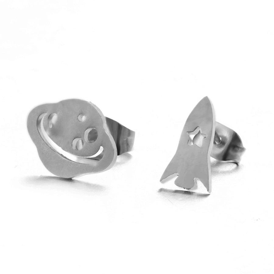 plating stainless steel ear studs