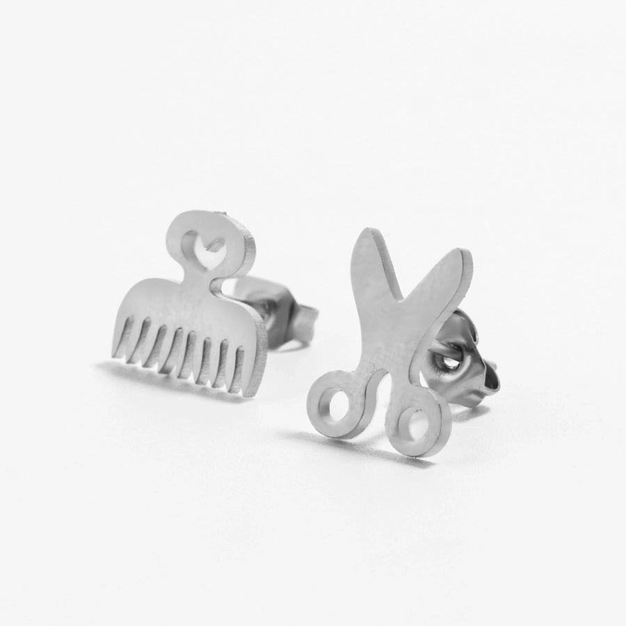 plating stainless steel ear studs