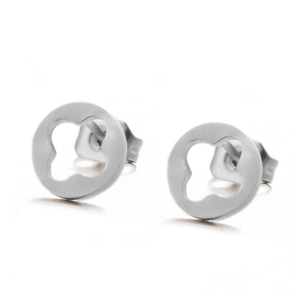 plating stainless steel ear studs