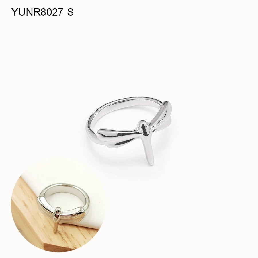 Jewelry Simple Style Circle 304 Stainless Steel 18K Gold Plated Plating Rings