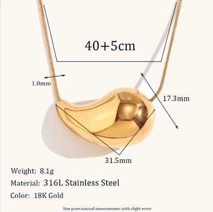 1 Pair Simple Style Water Droplets Plating Stainless Steel 18K Gold Plated Ear Studs