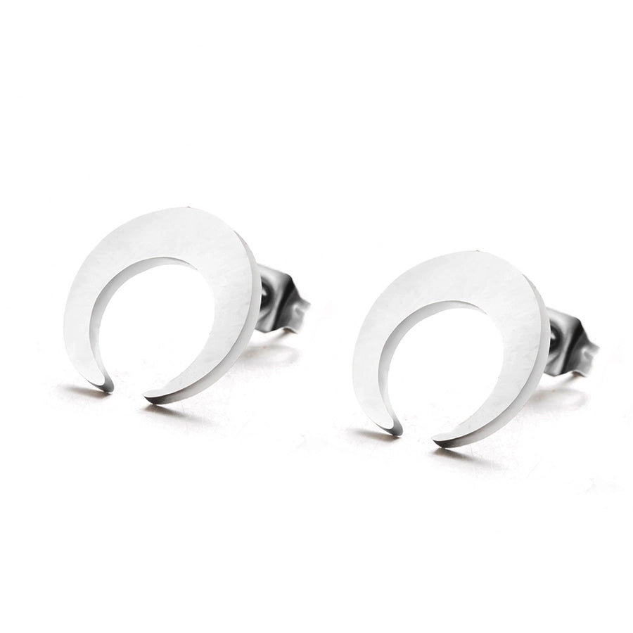 plating stainless steel ear studs