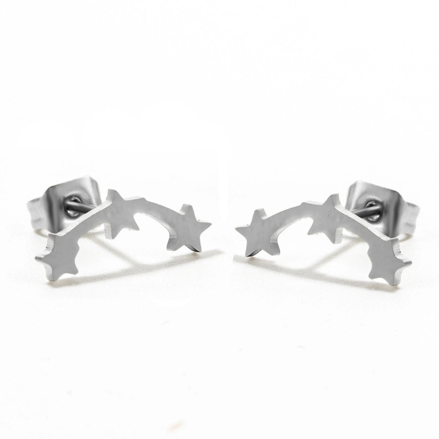 plating stainless steel ear studs