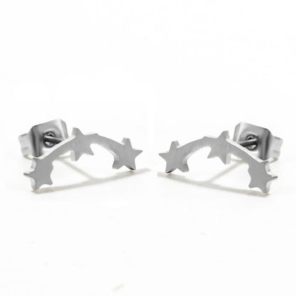 plating stainless steel ear studs